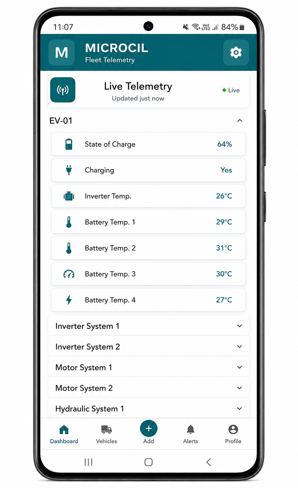 Live Vehicle Data